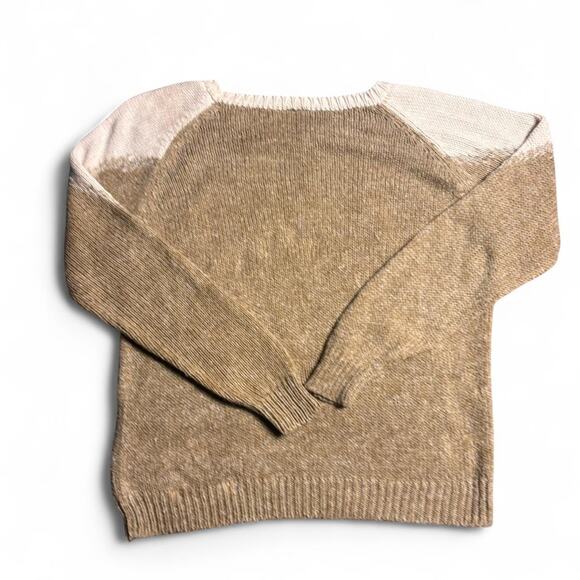 Vintage sand and cream sweater - Picture 2 of 4